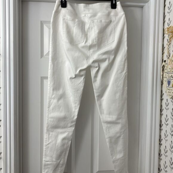 Spanx Jeanish Size pure white pants - Picture 2 of 8